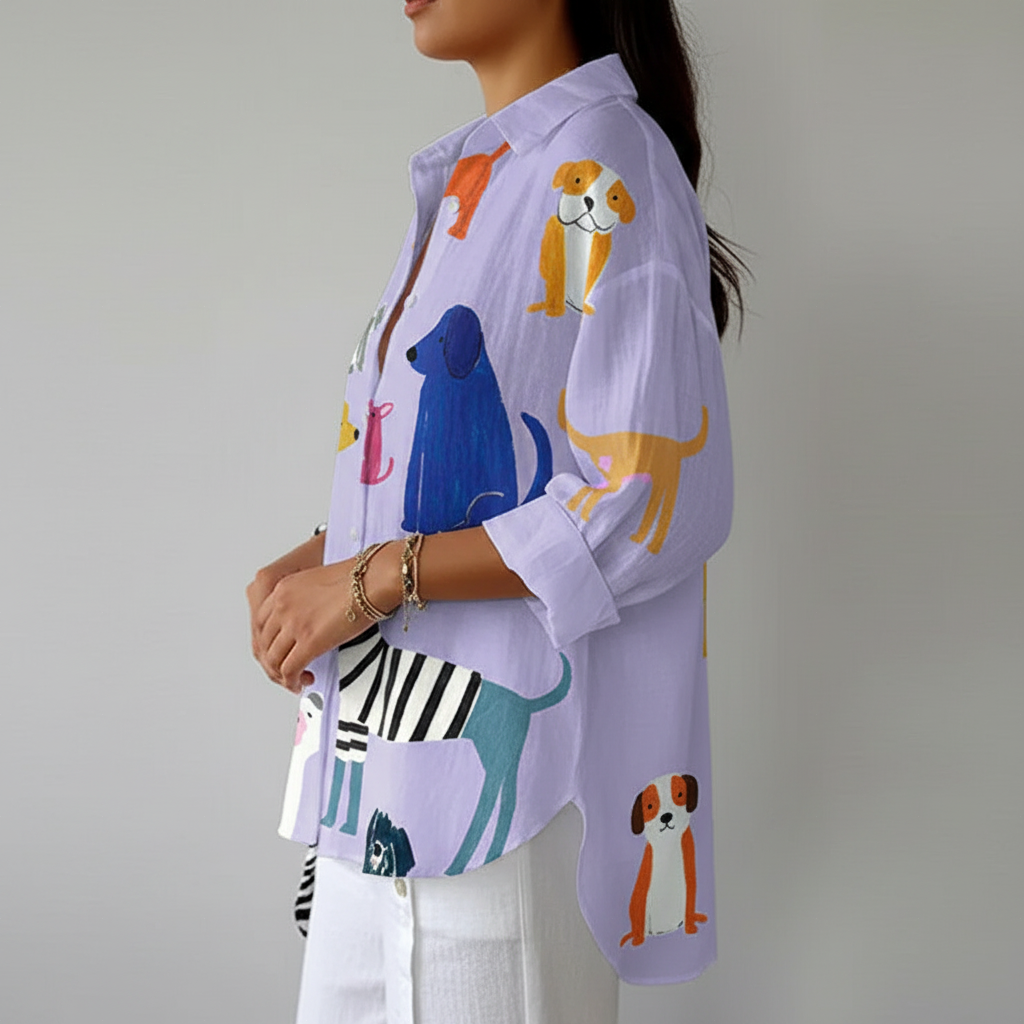 Florencia | Blusa de perritos