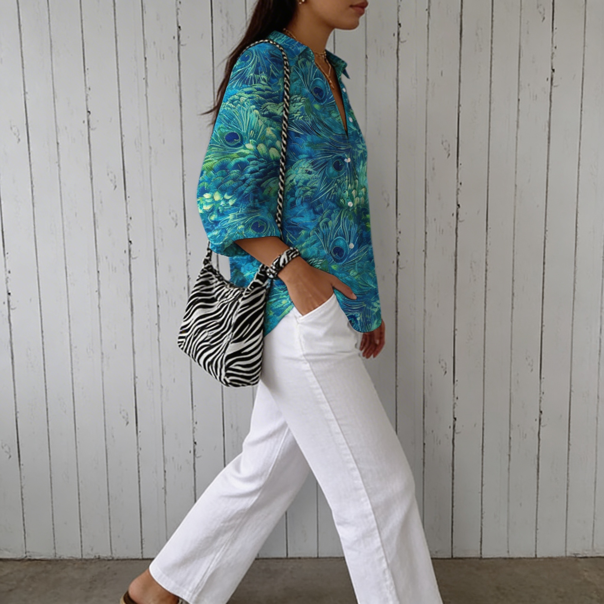 Karen | Camisa con estampado