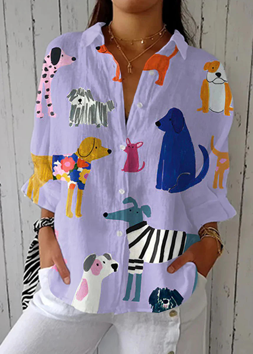 Florencia | Blusa de perritos